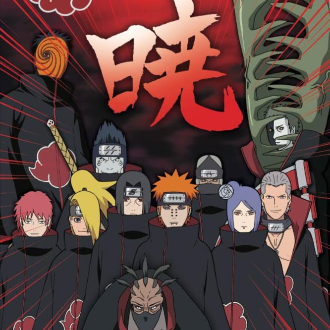 Akatsuki - Naruto Shippuden - Hochglanz Poster - SUNJA