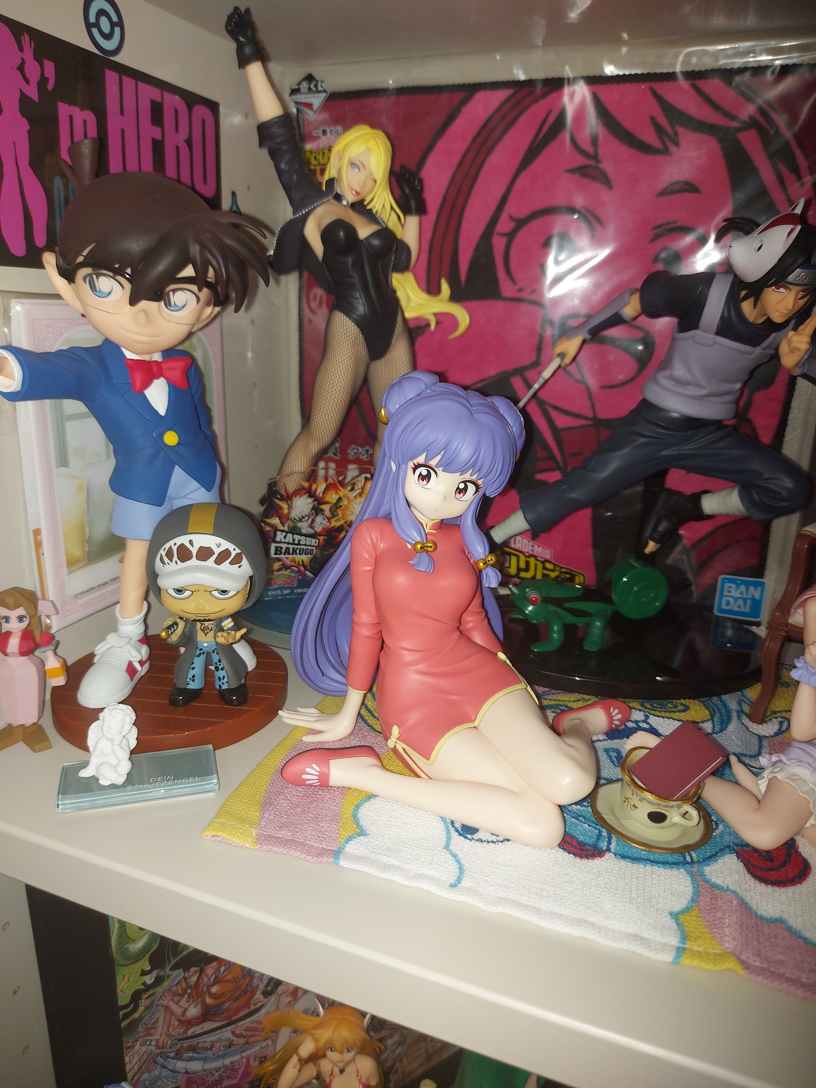 Shampoo und ihre neue Freunde.