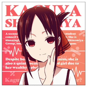 Shinomiya Kaguya - Kaguya-sama: Love is War - Kissenbezug - Cospa