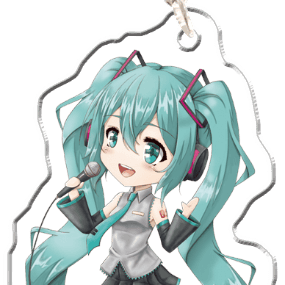 Hatsune Miku - Miku Expo 2020 - Acryl Schlüsselanhänger Motiv 3