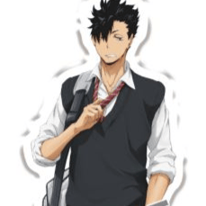 Tetsuro Kuroo - Haikyu!! - Acrylaufsteller (Yorimichi Whole Body) - Takaratomy Arts