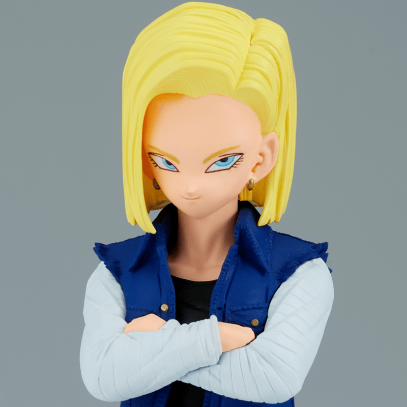 Android C 18 - Dragon Ball Z - Solid Edge Works - Banpresto