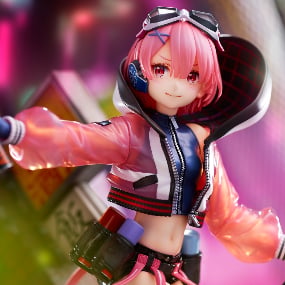 Ram Neon City Ver. Figure - Re:Zero | eStream | Premium Anime