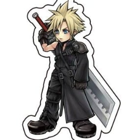 Cloud - Dissidia Final Fantasy - Acryl-Schlüsselanhänger