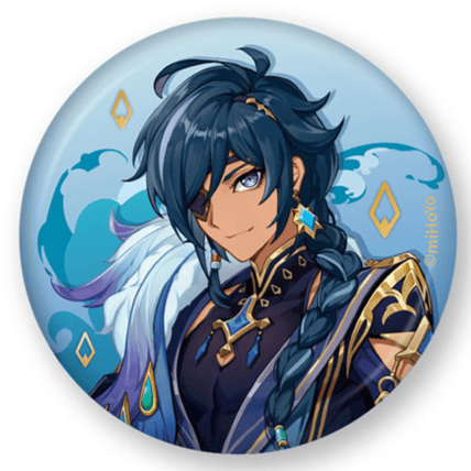 Kaeya - Genshin Impact - Button (Teyvat Series) - miHoYo