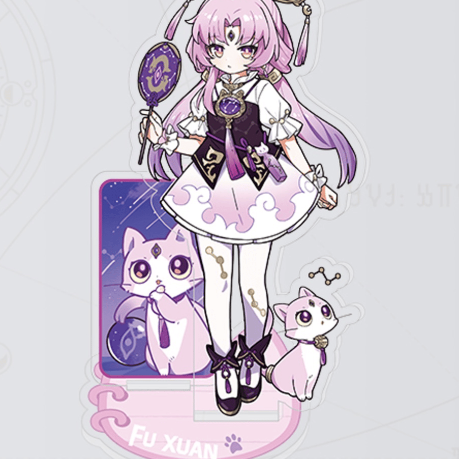 Fu Xuan - Honkai: Star Rail - Little Kitty - Acrylaufsteller