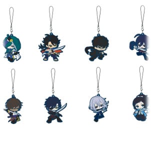 Komplettset - Touken Ranbu Capsule Rubber Mascot Vol. 3 (8 Anhänger)