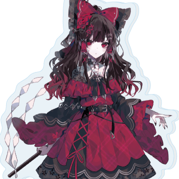 Reimu Hakurei (Yami Kawaii Ver.) - Touhou Project - Acrylaufsteller (Yami Kawaii Ver.) - A3