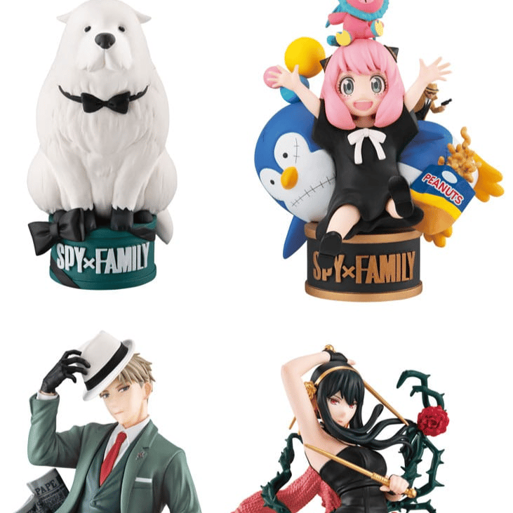 4er Set - Spy x Family Petitrama EX - Megahouse