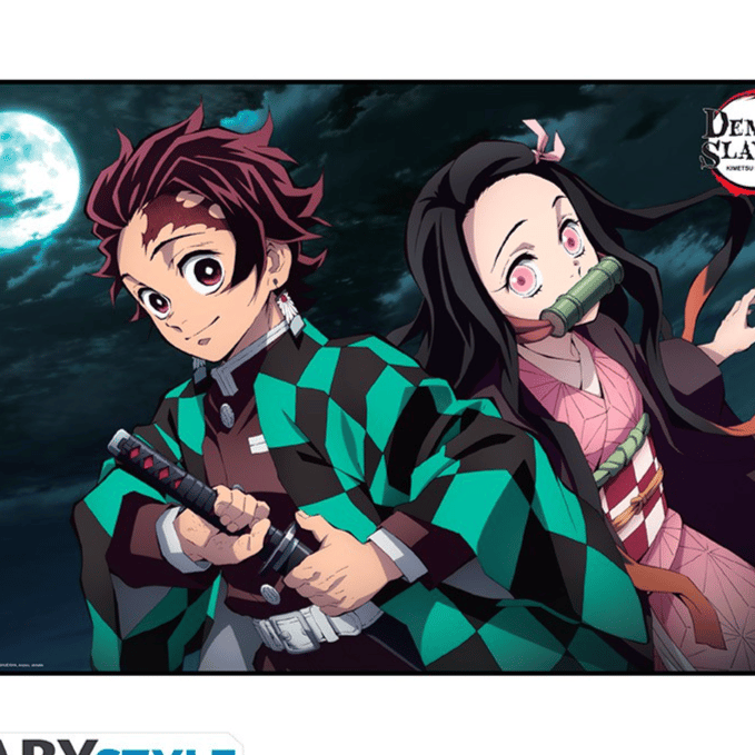 Tanjiro & Nezuko - Poster - (91,5 x 61 cm) - Demon Slayer - AbyStyle