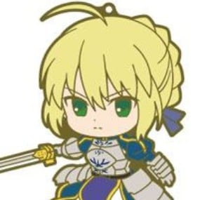 Saber - Artoria Pendragon - Fate/Stay Night Heaven´s Feel - Niitengomu! Gummi-Anhänger