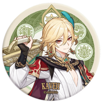 Kaveh - Genshin Impact - Button (Sumeru City Series) - miHoYo