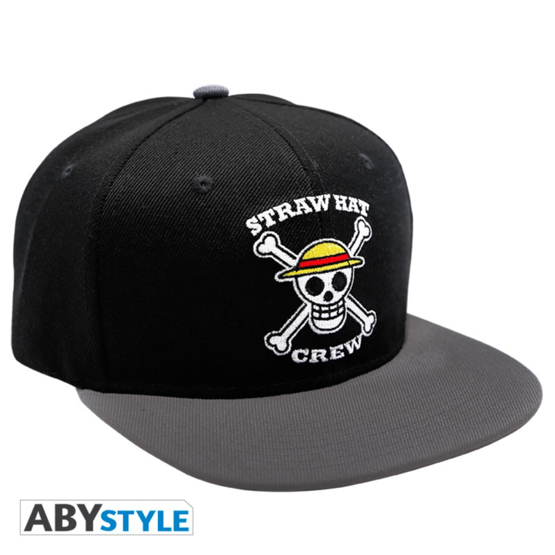 Snapback Cap/ Kappe - Skull Emblem - One Piece - Abystyle