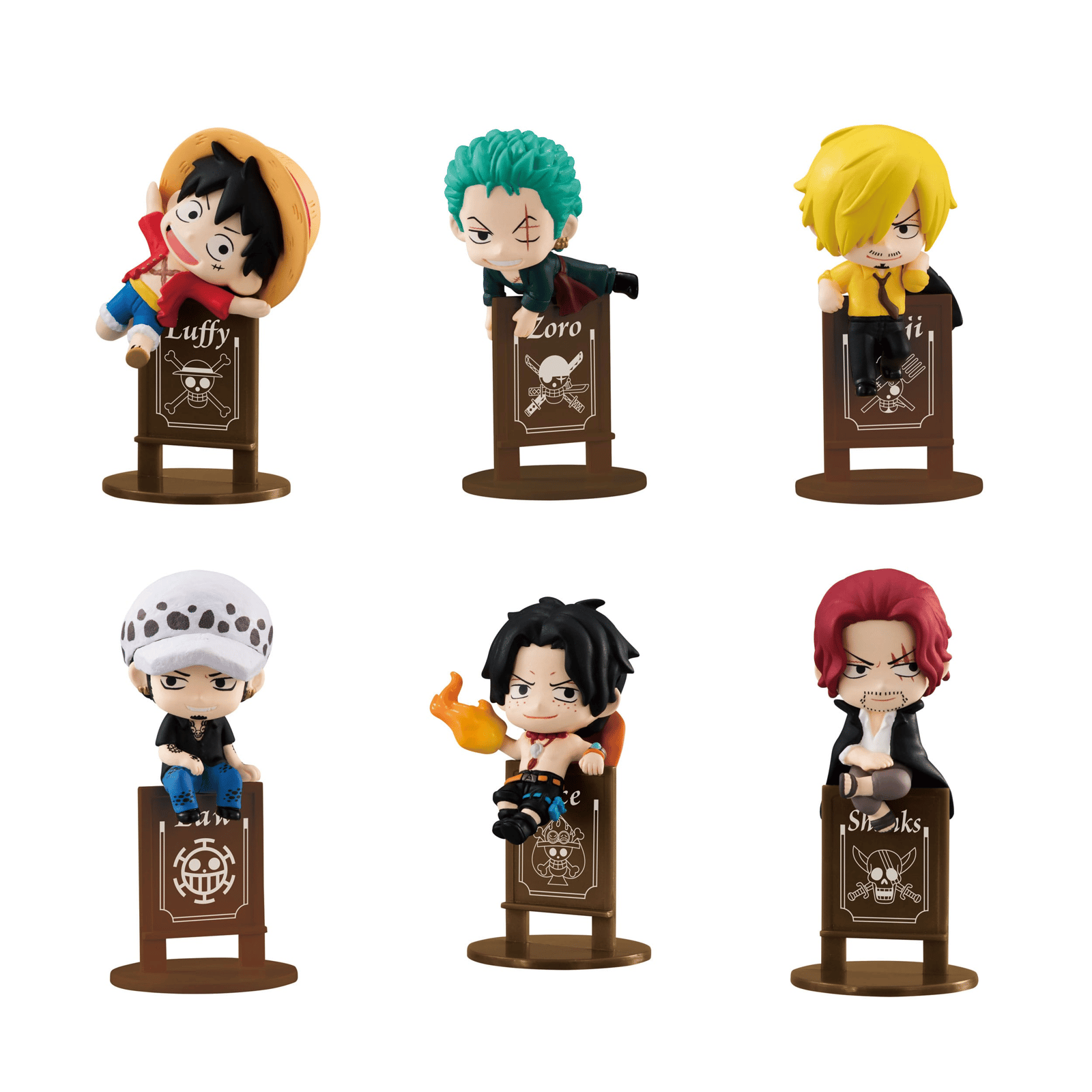 One Piece Pirate Banquet - Ochatomo Series - Sammelfiguren-Set - Megahouse