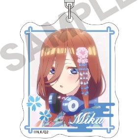 Miku Nakano (Profile) - The Quintessential Quintuplets Season 2 - Acryl-Schlüsselanhänger - Crux
