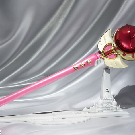 Sailor Moon Cutie Moon Rod 1/1 – Offizielles Cosplay- und Sammlerstück mit LEDs