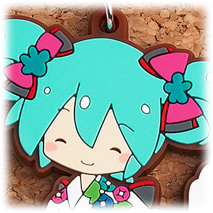 Miku Hatsune - Vocaloid Yukata Anhänger