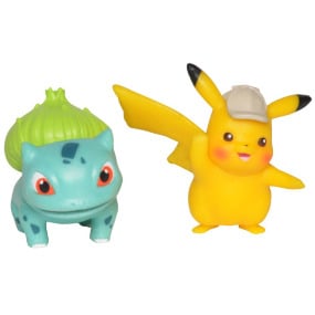 Pikachu & Bisasam - Battle Mini Figures - Pokémon: Meisterdetektiv Pikachu