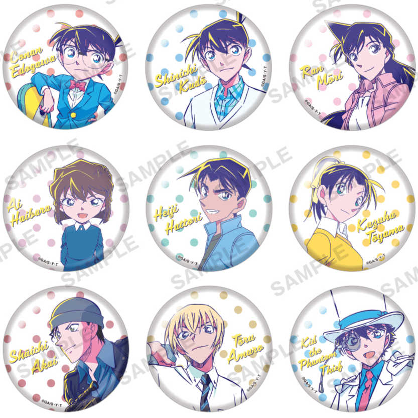 Zufällige Auswahl - Detektiv Conan - Button (City Pop Version) - Bushiroad Creative