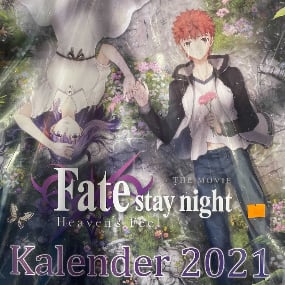 Fate stay night - Heaven´s Feel Kalender 2021