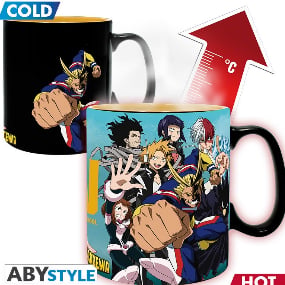 My Hero Academia - Gruppe/ Klasse - Thermoeffekt Tasse/ Zaubertasse - AbyStyle