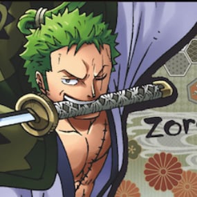 Lorenor Zorro - One Piece - Kissenbezug - Tapioca