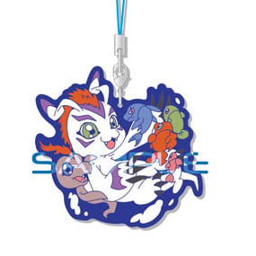 Gomamon und Pukamon - Digimon Anhänger - Rabasuto Collection