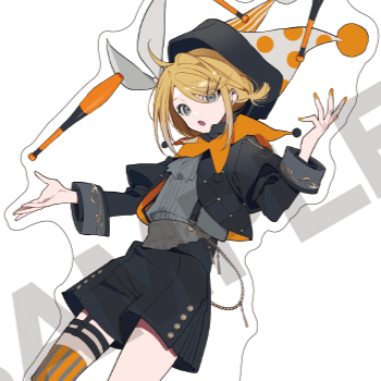 Rin Kagamine - Hatsune Miku Black Circus - Acrylaufsteller - Crux