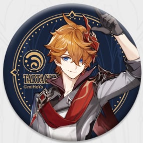 Tartaglia - Genshin Impact - Fatui Series Chara Can Badge