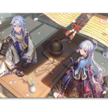 Hues of the Violet Garden - Genshin Impact - Mousepad /Spielmatte - miHoYo