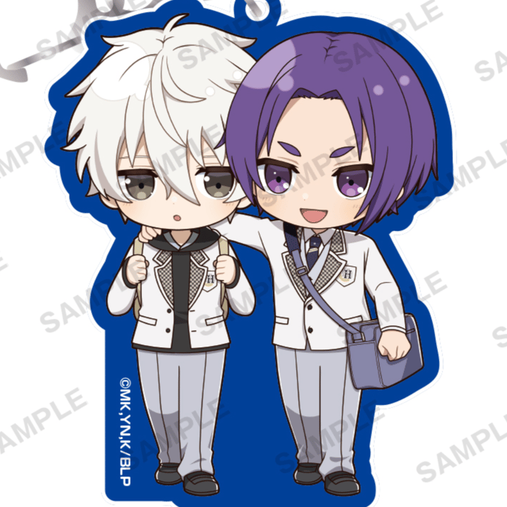 Seishiro Nagi & Reo Mikage - Blue Lock - Acrylanhänger (School Uniform Version) - Bushiroad Creative