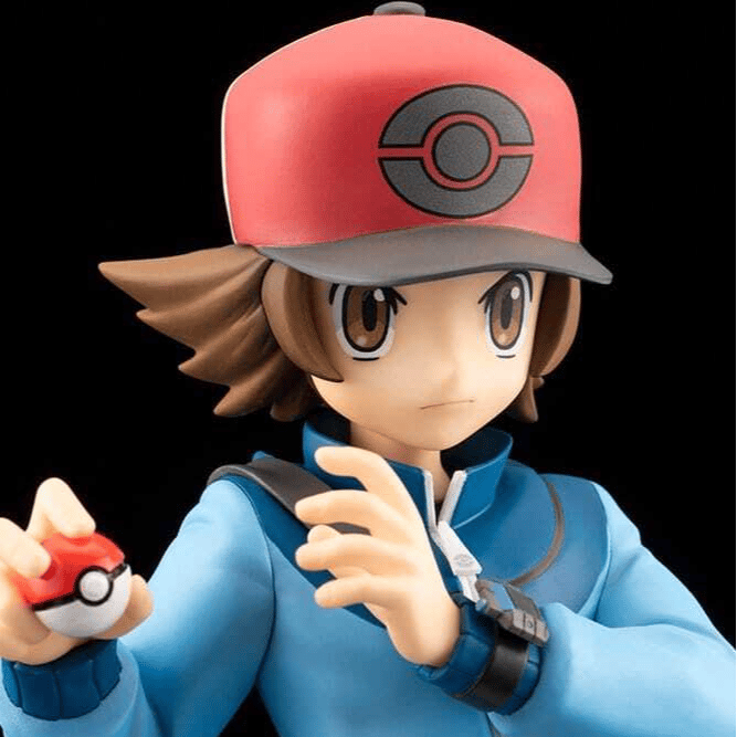 Warren (Hilbert) & Victini - ARTFX J - Pokémon Figure Series - Kotobukiya