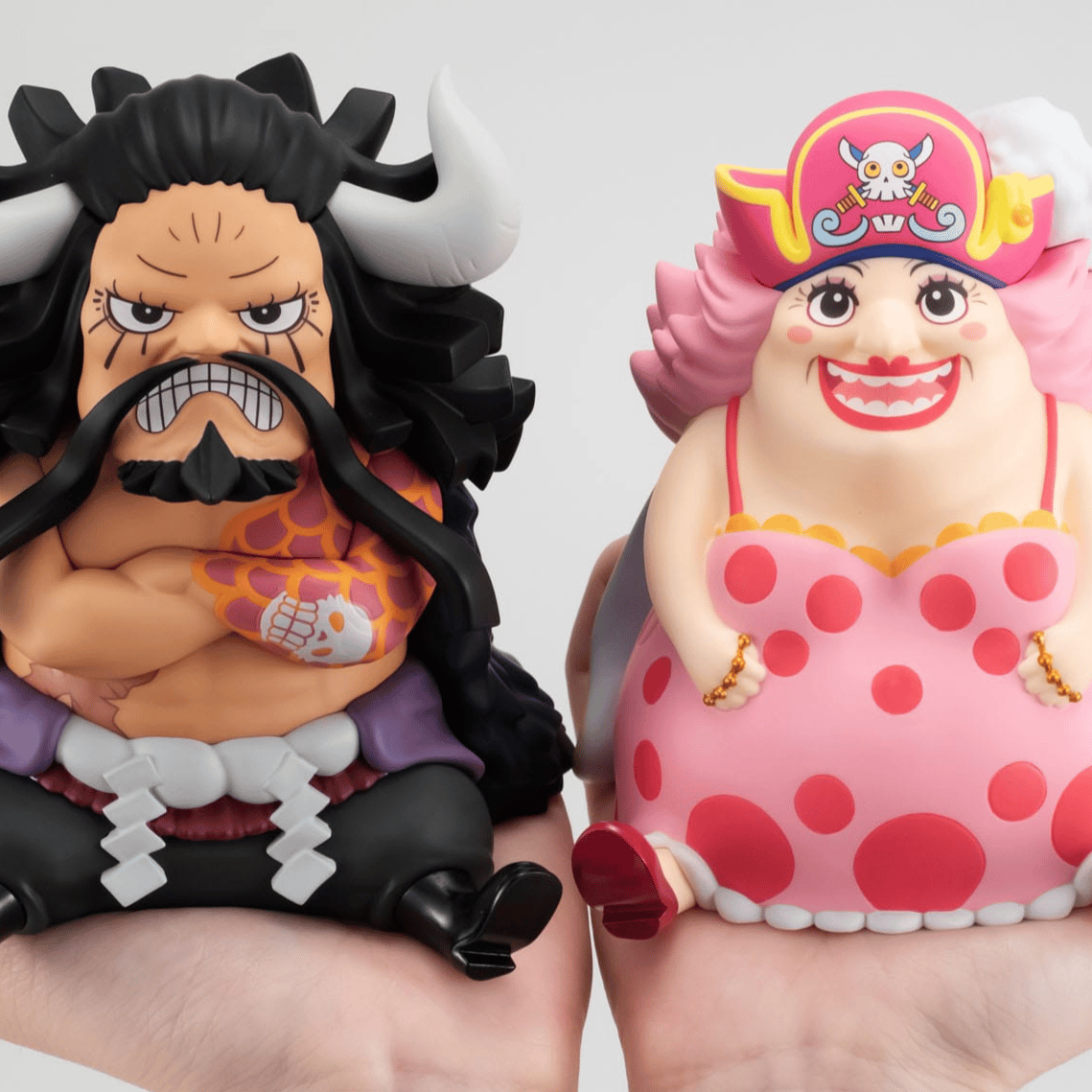 Kaido & Big Mom Set - Gourd & Semla - One Piece Look Up - Megahouse