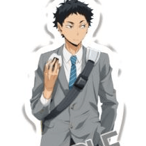 Keiji Akaashi - Haikyu!! - Acrylaufsteller (Yorimichi Whole Body) - Takaratomy Arts