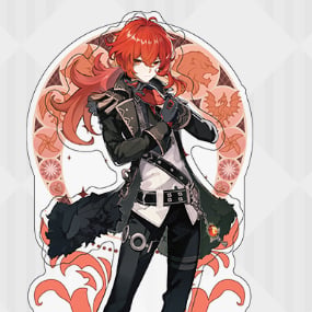 Diluc - Genshin Impact - Mondstadt Series Chara Acrylic Stand / Acrylaufsteller