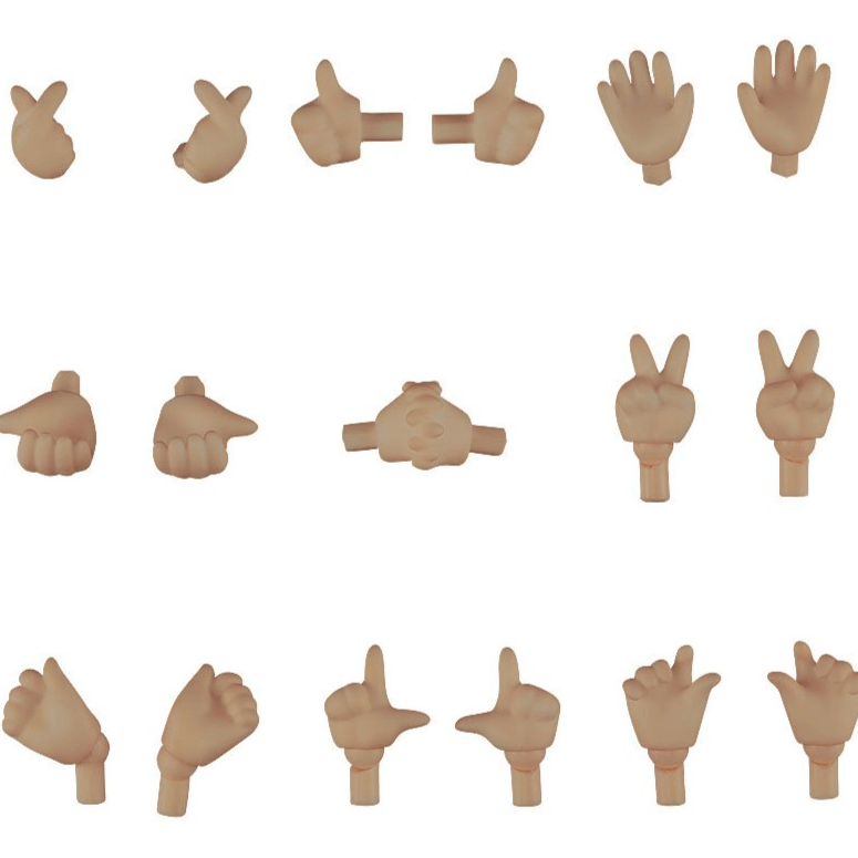 Hand Parts Set 02 (Cinnamon) - Für Nendoroid Doll-Figuren - Good Smile Company