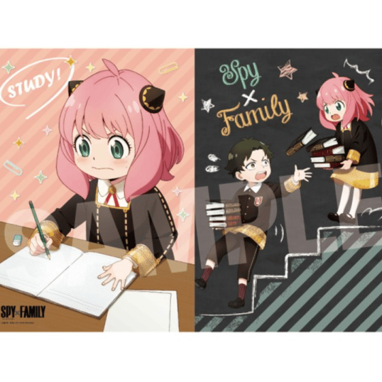 Anya Forger (Gakkou mo Ganbaru!) - Spy x Family - Clear File / Aktenhülle - Ensky