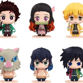Demon Slayer: Kimetsu no Yaiba - Mini Figures 6-Pack - Pocket Maquette - Good Smile Company