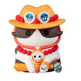Ace - One Piece - Mega Cat Project - NyanPieceNyan! Vol. 1 - Sammelfigur - MegaHouse