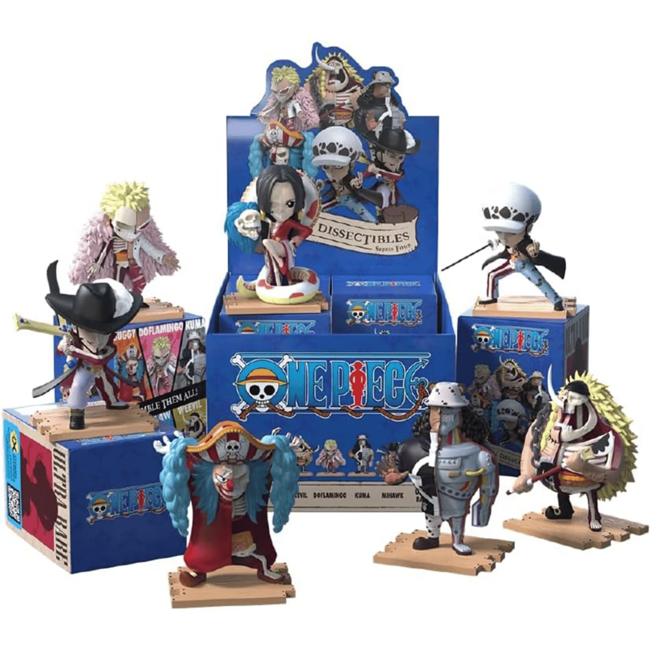 Zufällige Auswahl - One Piece - Freeny's Hidden Dissectibles Series 4 - Warlords Edition - Mighty Jaxx