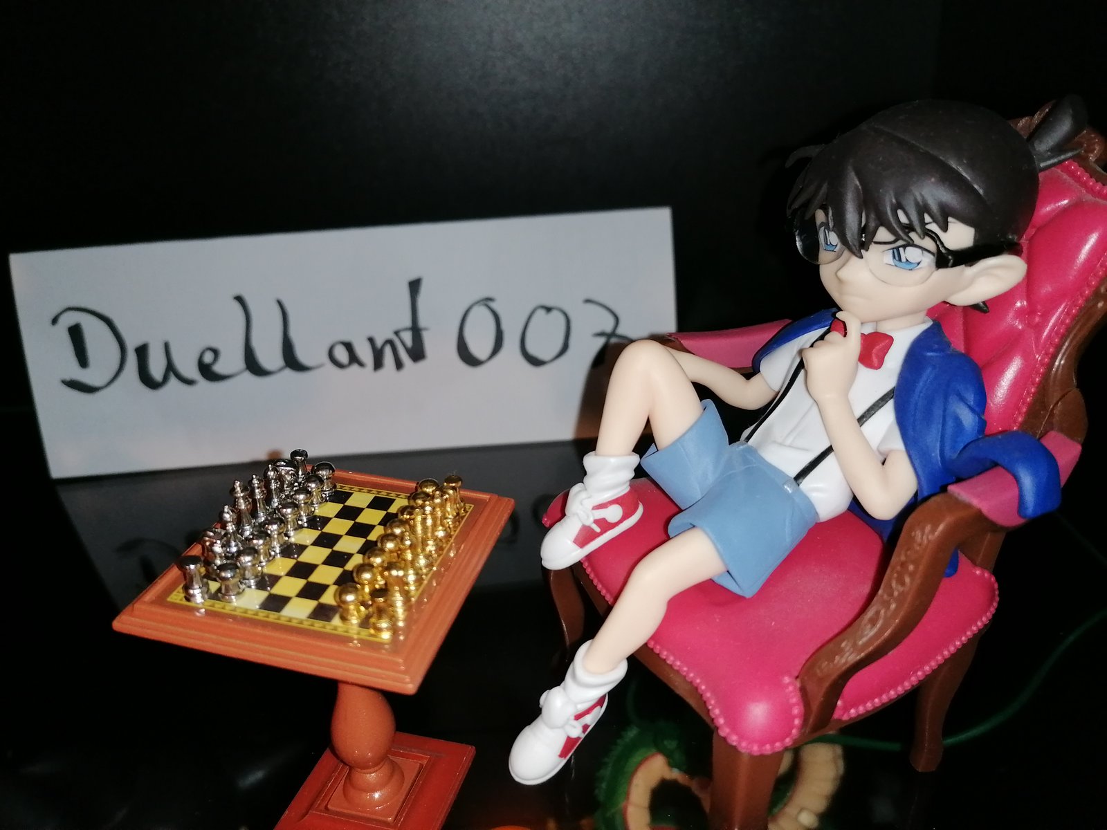 Schach Spieler Conan 