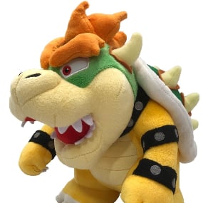 Bowser - Super Mario Plüschtier - Little Buddy Toys (26 cm)