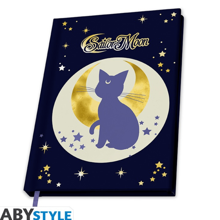 Luna & Artemis - Sailor Moon - Premium A5 Notizbuch - AbyStyle