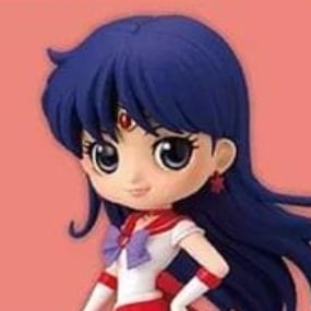 Super Sailor Mars - Sailor Moon Eternal Q Posket Ver. B - Banpresto