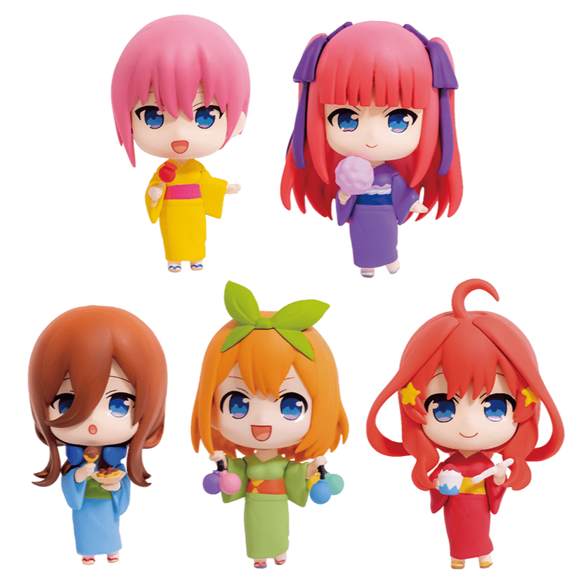 Zufällige Auswahl - The Quintessential Quintuplets Season 2 - Mini Figuren (Collection Figure Rich Vol. 2) - Bushiroad Creative