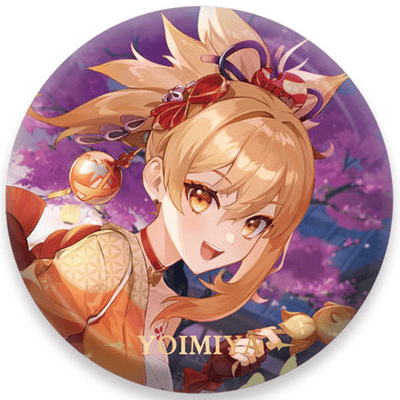 Yoimiya Naganohara - Button - Genshin Impact - miHoYo