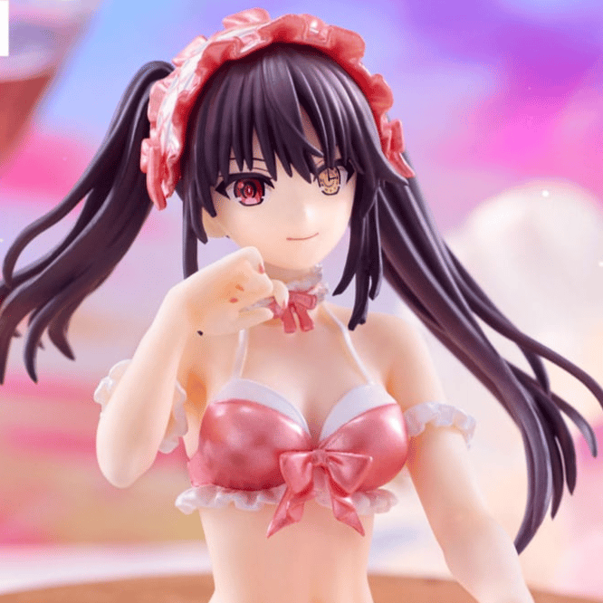 Kurumi Tokisaki - Pastel Red Swimsuit - Noodle Stopper - Furyu