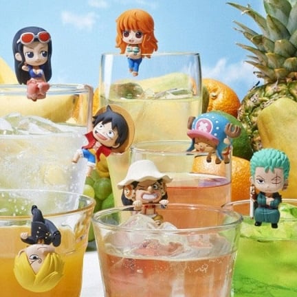 Komplettset - One Piece Ochatomo - Pirates Teatime (7 Figuren)