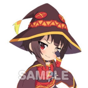 Megumin - KonoSuba Crimson Legend Gummi-Schlüsselanhänger