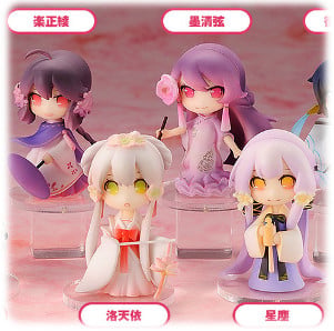Set - Vsinger Mini Desktop Series - Language of Flowers (8 Figures)